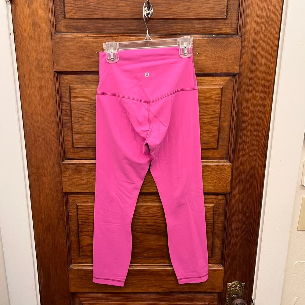 Lululemon Align High-Rise Crop 23" sz 4 NWOT's Pink Women's Leggings $98 - Picture 6 of 13